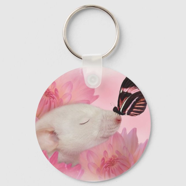 Butterfly Kisses Keychain (Front)