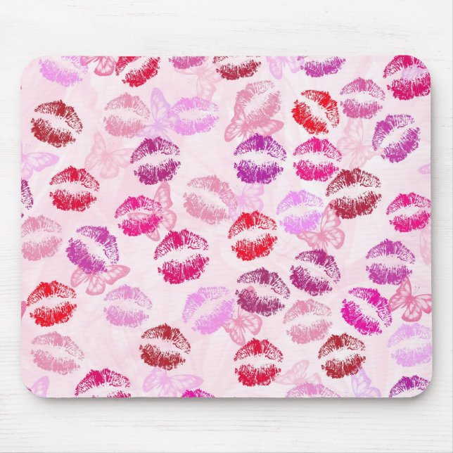 Butterfly Kisses Mouse Mat (Front)