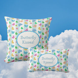 Butterfly Kisses Personalised Cushion