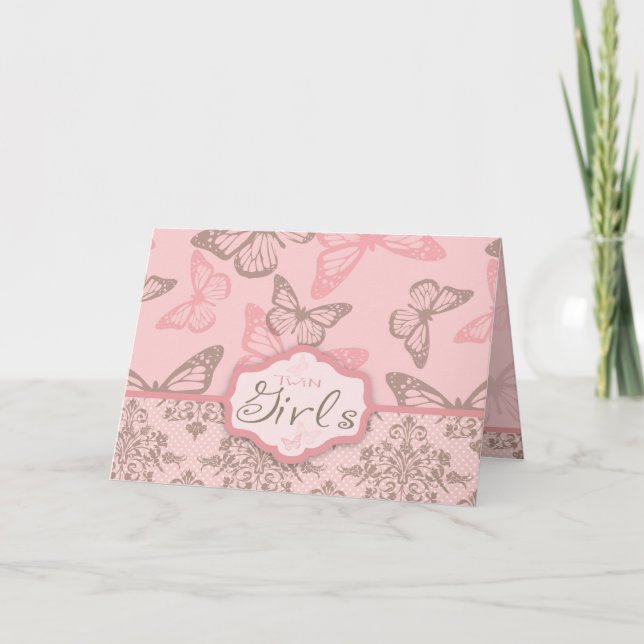 Butterfly Kisses Petal Card (Front)