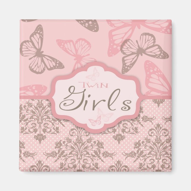 Butterfly Kisses Petal Magnet 2 (Front)