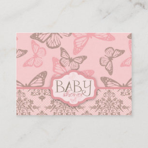 Butterfly Kisses Petal Reminder Notecard