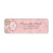Butterfly Kisses Petal Return Label