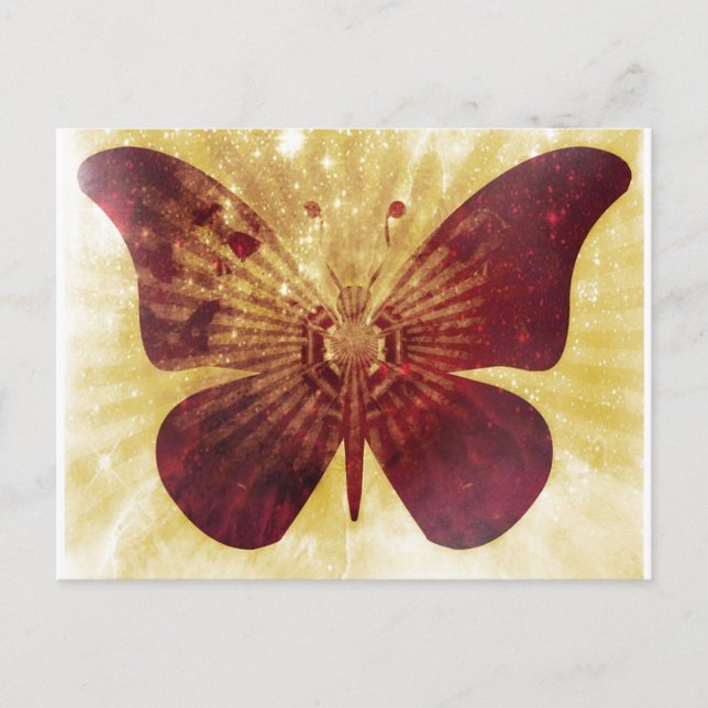 Butterfly Kisses Postcard (Front)