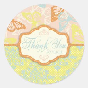 Butterfly Kisses Sweet TY Sticker