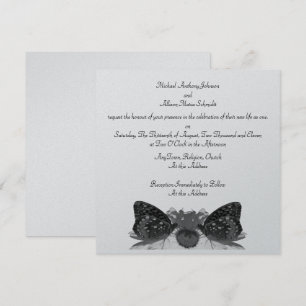 Butterfly Kisses/ Wedding Invitation