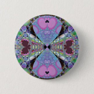 butterfly land 1 6 cm round badge