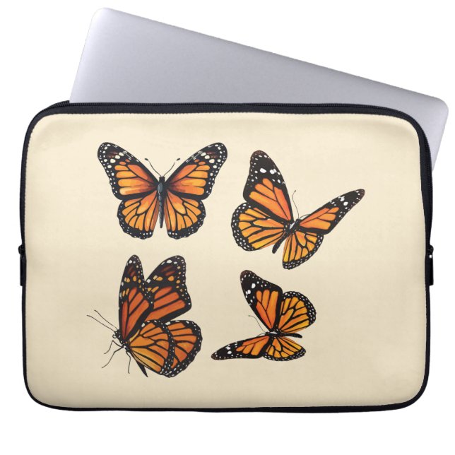 Butterfly Laptop Sleeve (Front)