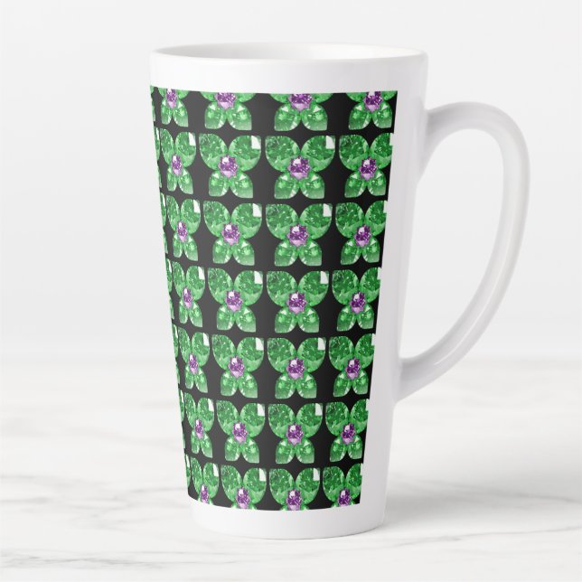 butterfly  latte mug (Right)