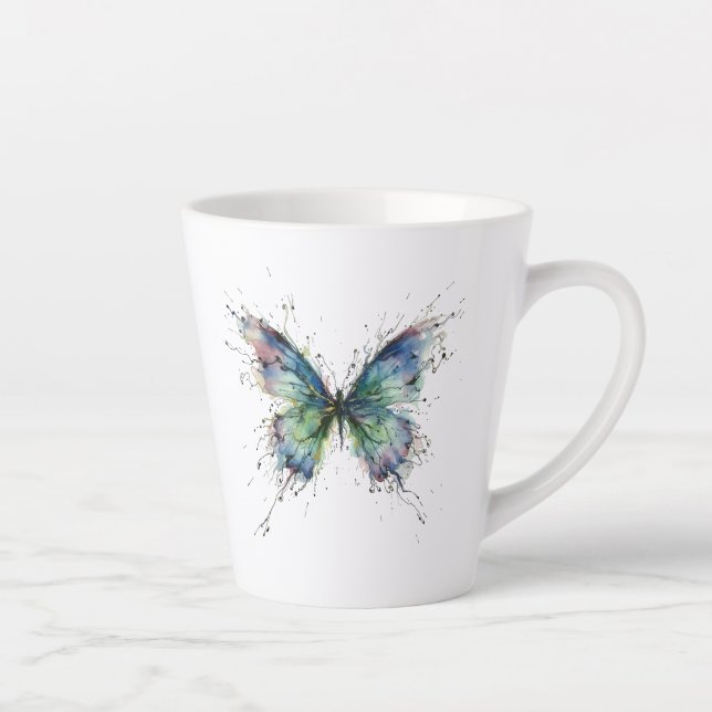 Butterfly Latte Mug (Right)