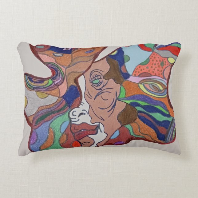 Butterfly Leaf Accent Pillow (Front)