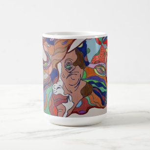 Butterfly Leaf Portrait Coffee Mug