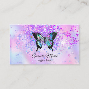 butterfly life beauty salon nail salon makeup busi business card