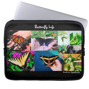 Butterfly Life Laptop Sleeve
