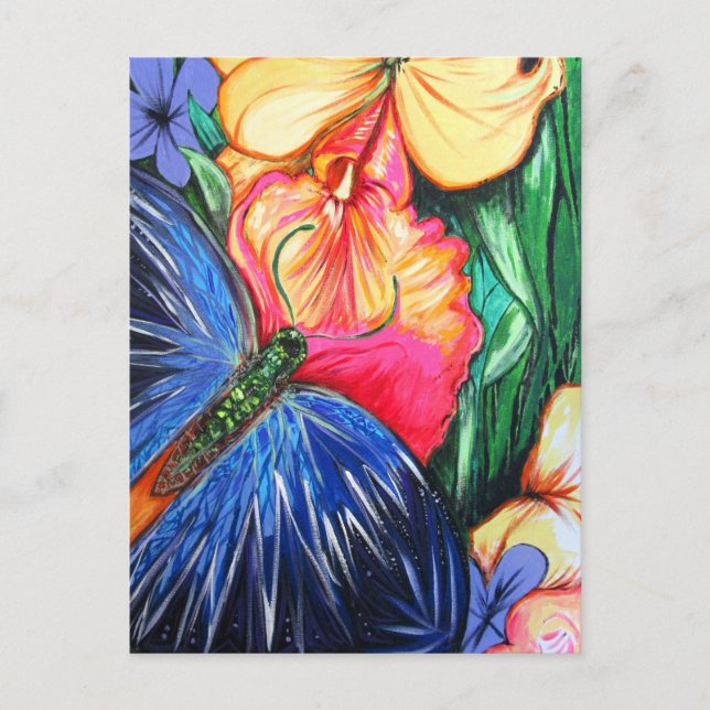 Butterfly Life Postcard (Front)