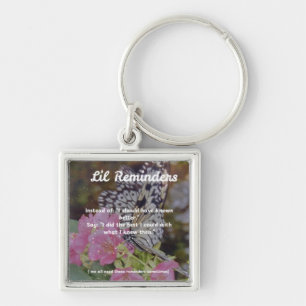 Butterfly Lil Reminder Gift  Key Ring