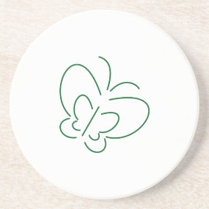 Butterfly Line Art Coasters