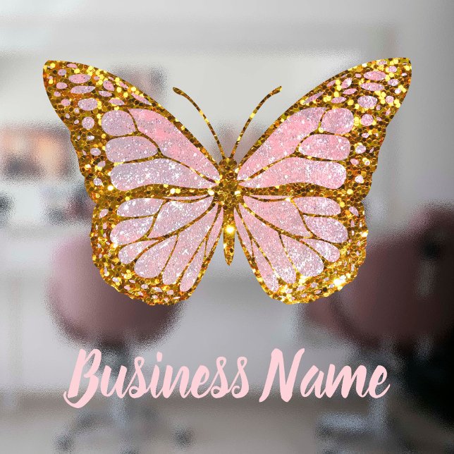 Butterfly logo window cling (Creator Uploaded)