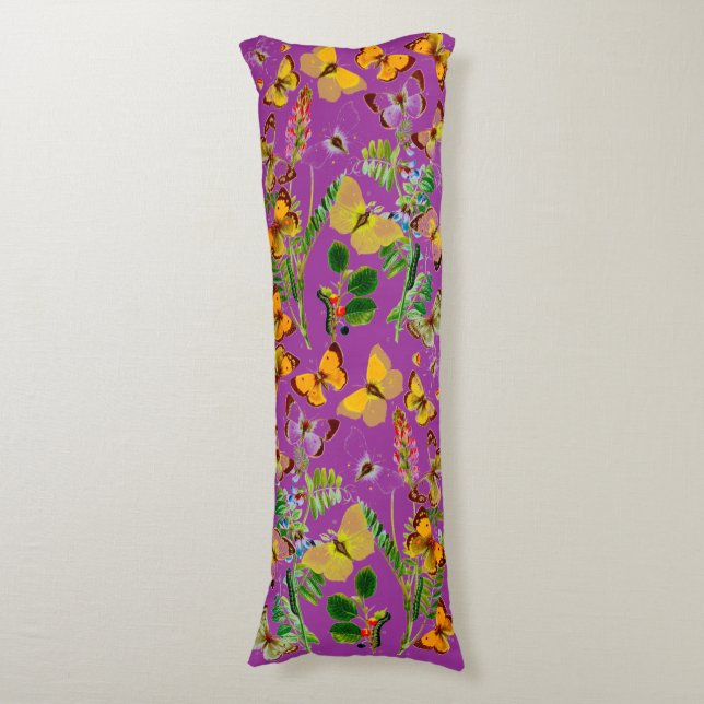 Butterfly Love Body Cushion (Front Vertical)