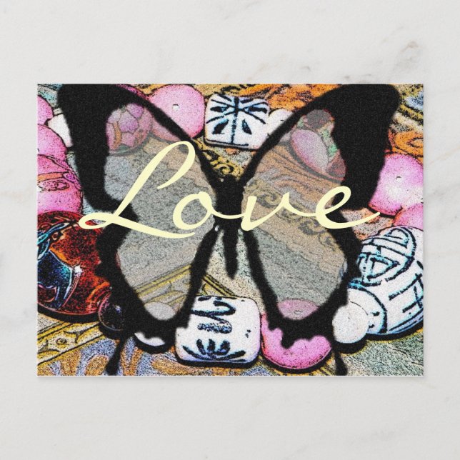 Butterfly Love Postcard (Front)