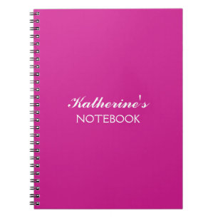 Butterfly Love   Solid Colour Magenta 1 Personal Notebook