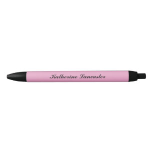 Butterfly Love Solid Colour Magenta 4 Personal Black Ink Pen