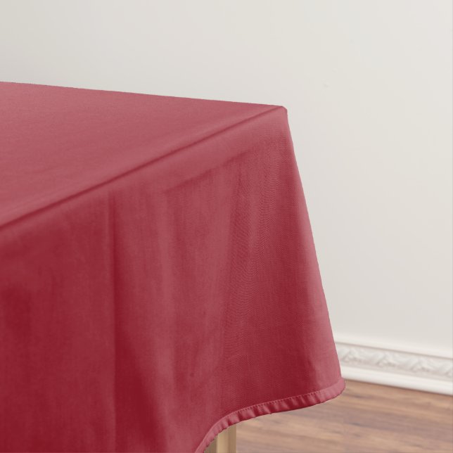 Butterfly Love | Solid Colour Red 4 Tablecloth (In Situ)