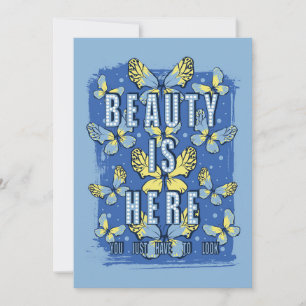 Butterfly Lover Beauty Butterfly Is Here Invitation