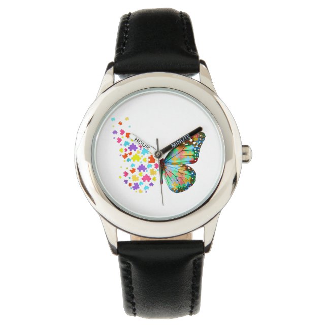 Butterfly Lover Kid Watch Birthday Gift Your Kids (Front)