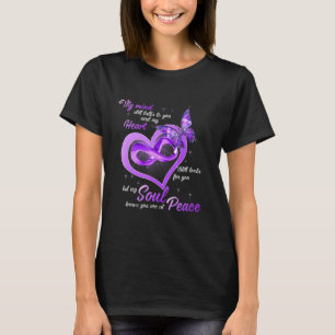 Butterfly Lovers Mind Heart Soul Peace Apparel T-Shirt