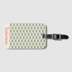 Butterfly Luggage Tag