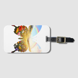 Butterfly Luggage Tag