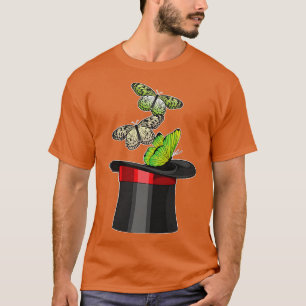 Butterfly Magician Cylinder T-Shirt
