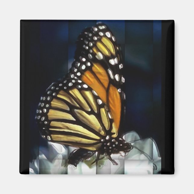 butterfly  magnet (Front)
