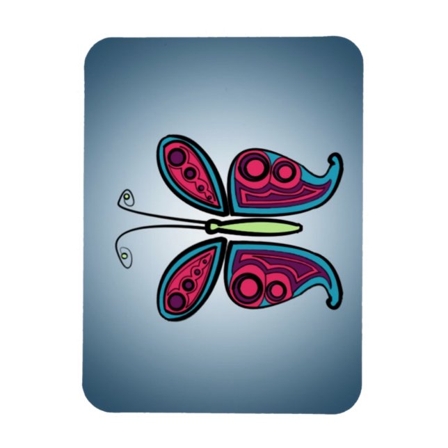 Butterfly Magnet (Vertical)