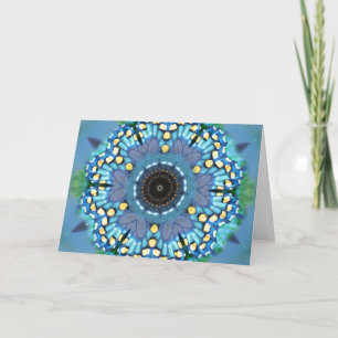 Butterfly Mandala Card