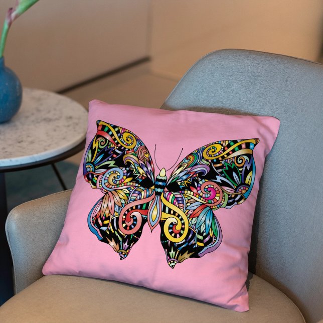 Butterfly Mandala  Cushion (Creator Uploaded)