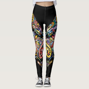 Butterfly Mandala  Leggings