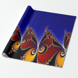 Butterfly Mandelbrot Fractal Wrapping Paper