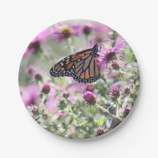 Butterfly Meadow Paper Plate (Front)