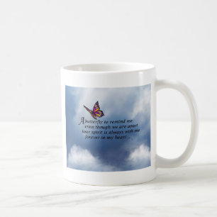 Butterfly  Memorial Poem Coffee Mug