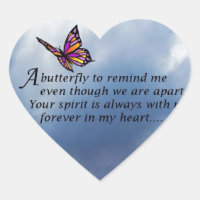 Butterfly Memorial Poem
