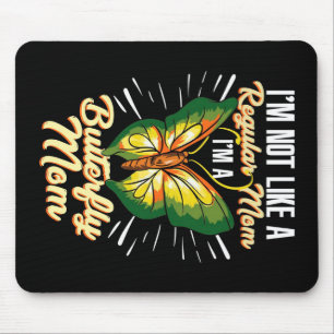 Butterfly Mom Gift, Mom Birthday Gift,Mother's Day Mouse Mat