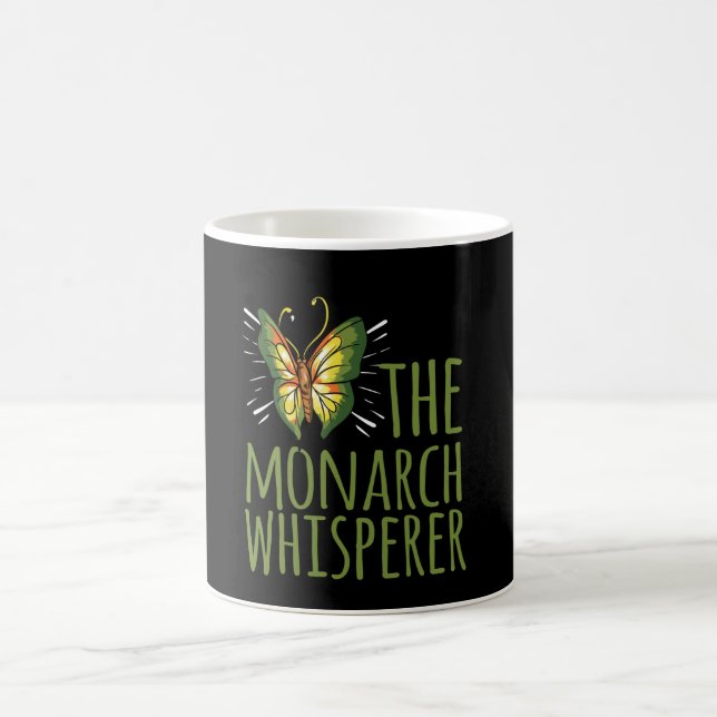 Butterfly Monarch Whisperer Entomologist Coffee Mug (Center)