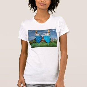 Butterfly - Morpho - I hate it when the colours T-Shirt
