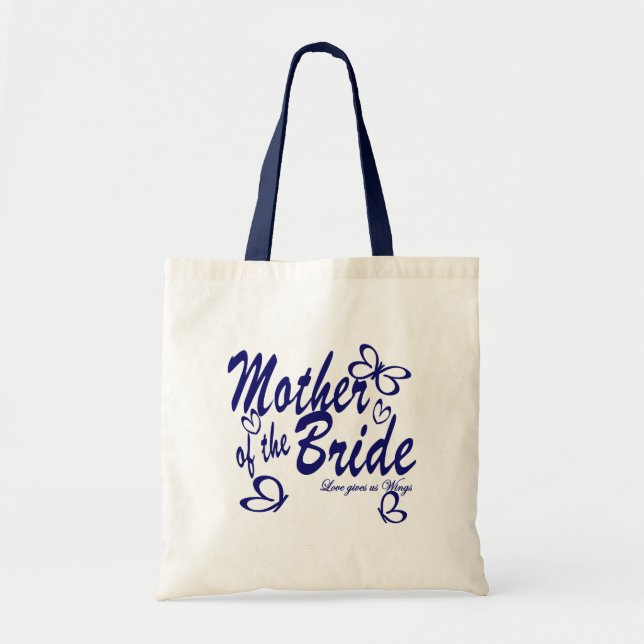 Butterfly/Mother of the Bride Tote Bag (Front)