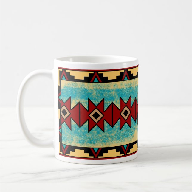 Butterfly Motif Coffee Mug (Left)