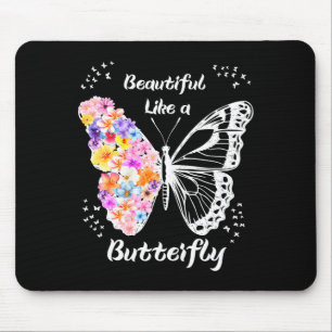Butterfly mouse mat