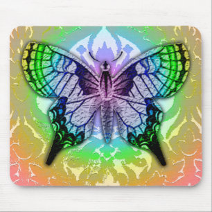 BUTTERFLY. MOUSE MAT