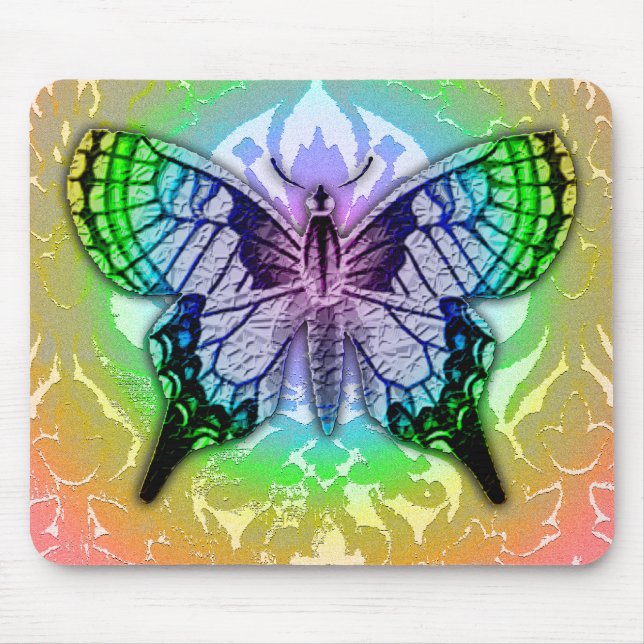 BUTTERFLY. MOUSE MAT (Front)